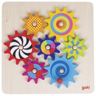 GEARS WOODEN Puzzle ENGINEER GOKA :-)