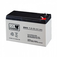 MW Power MWS 7,2-12 (12V 7,2Ah) AGM batéria