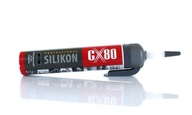 CX-80 čierny silikón 210g vysoká teplota