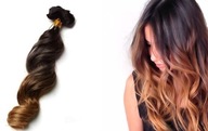 OMBRE NATURAL HAIR THICK pruhy 1g prstene/mušle