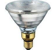 Vykurovacia lampa, sálavý ohrievač, 100W žiarovka, BIELA