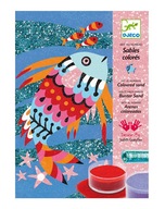 DJECO Art set s trblietkami RAINBOW FISH