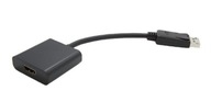 ADAPTÉR DISPLAYPORT M - HDMI F ADAPTÉR, 0,15M