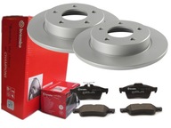 BREMBO DESTIČKY + ZADNÉ DISKY MAZDA 3 BK BL