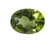 PERIDOT / OLIWIN OVÁLNY 4X3 KUS