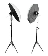 SET OSVETLENÍ 2x125W=1200W + SOFTBOXY 84cm