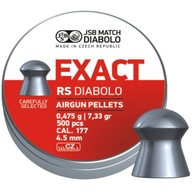 JSB DIABOLO EXACT RS 4,52 SHOT 500 ks.