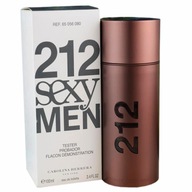 CAROLINA HERRERA 212 SEXY MUŽI EDT FĽAŠKA NA PARFUM