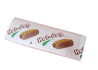 HOT-DOG BAGS, fóliované papierové obálky, 500 ks