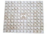 Kniha hostí Gravírovanie puzzle Svadobná svadba 117 ks