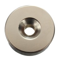 Neodymový prstencový magnet 25x5mm, 7,5/4,5mm