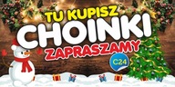 Pevný reklamný banner na vianočný stromček 300x100cm REKLAMA