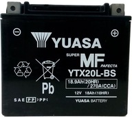 YUASA YTX20L-BS HONDA VTX 1800 C 01-06 BATÉRIA