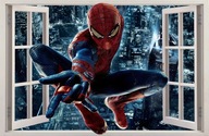 NÁLEPKY NA STENU Okno SPIDERMAN 41 70x46 cm