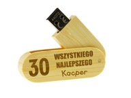 PENDRIVE NA NARODENINY 20 30 40 GRAVÍROVANIE VZOROV 16 GB