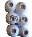 Cordonka MUZA 20 ARIADNA 30*4-830m-OPAK White Ecru