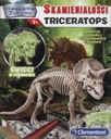 Súprava fosílií Clementoni Triceratops 60892