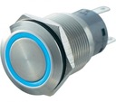 22mm TLAČIDLO ODOLNÉ VANDALOM LED 250/24V CHVÍL