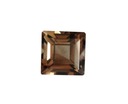 SMOKY QUARTZ NATURAL SQUARE 7x7 MM CARRE REZ