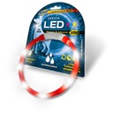 HILTON LED obojok 1,4x0,8x55cm s usb pre psa 3 kol