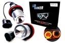 ŽLTÉ LED 14W krúžky BMW E82 E87 E88 E83 E53 E39