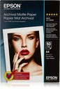 Epson Archival Matte fotopapier A4 189g 50 listov.