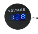 Elektronický digitálny voltmeter / modrý 0-36V