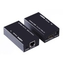 Extender HDMI na RJ45 LAN predlžovací kábel 60m 3D Wwa