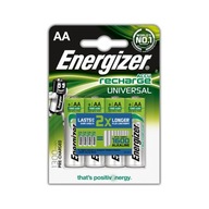 Energizer AA (R3) 1300 mAh Nabíjací univerzál (NiMH) / 4 ks.