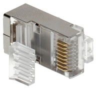 RJ45/6-EKRAN*P100 tienená zástrčka, bal 100 ks ABCV