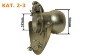 GUĽA SPODNÉ ODPRUŽENIE 37x56mm CAT 2-3 GOLIER