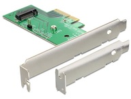 Adaptér PCIe x4 na NVMe M.2 SSD kartu s nízkym profilom
