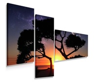 OBRAZ TRIPTIC 110x80 SLNKO MODERNÝ POHĽAD