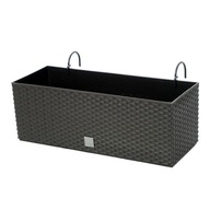 Balkónový box 50cm + úchytky Dlhý kvetináč