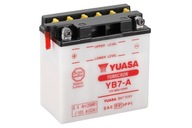 Batéria 8,4Ah/105A L+ YUASA YB7-A BSA Gilera 12