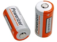 2 x DVA NABÍJATEĽNÉ BATÉRIE CR123 CR-123 800 mAh