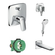 Hansgrohe podomietkový set k vani LOGIS CROMA