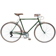 retro oceľový rám bicykla 58 raw cestný bicykel