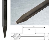 Dláto, hrot 19/19 400mm - kužeľový HEX 19 RENNSTEIG