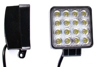 HALOGÉNOVÁ PRACOVNÁ LAMPA 16 LED 48W 12V/24V Vyhľadávač