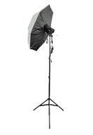 SET OSVETLENÍ 2x125W=1200W + SOFTBOX 110cm