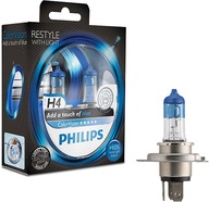 Žiarovky Philips H4 ColorVision +60% 2x modrá