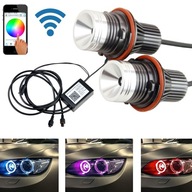 LED označovacie krúžky BMW E39 E60 E53 E83 40W RGB Wifi