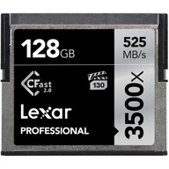 Lexar CFast 2.0 128 GB 3500 x 525 MB/s