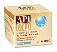 API-GOLD Propolisový krém pre všetky typy pleti na tvár a krk 50ml BARTPOL