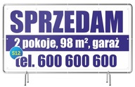 Solid Banner 2x1m RD/pozemok/byt na predaj