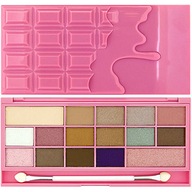 Makeup Revolution Chocolate Pink Fizz Paletka očných tieňov ružová 22g