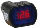 Voltmeter do zásuvky zapaľovača 12V/24V