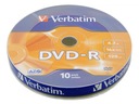 VERBATIM DVD-R 4,7GB 16x 100 kusov AZO akcia!!!