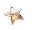 Swarovski - 6714 Star Golden Shadow 28mm